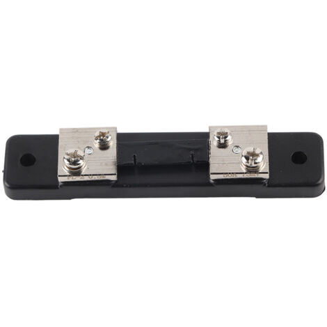 Eosnow Résistance shunt AMP de courant 50 A/100 A 75 mV FL-2 pour ampèremètre numérique analogique (50 A)