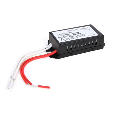 Eosnow – Transformateur électronique 220V à 12V – Puissance 120W – Tension de sortie stable – Installation facile pour lampes halogènes