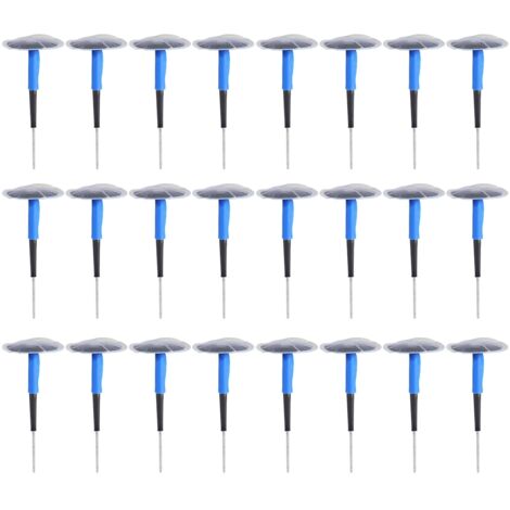 Eosnow Lot de 24 gommes universelles pour réparation de crevaison de pneu sans chambre à air pour voiture et moto (n° 1) (1/5)