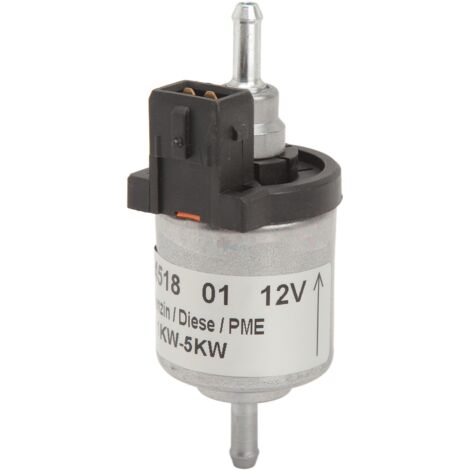 Eosnow Pompe à carburant de chauffage 12V 22ml, résistante à la chaleur, à faible bruit, universelle pour réchauffeur d'air Diesel de 1kw à 5kw
