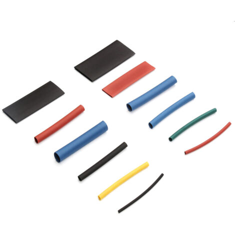 Eosnow Kit d'assortiment de 560 gaines thermorétractables 2:1, gaines isolantes pour câbles électriques, avec boîte de rangement portable (1/5)