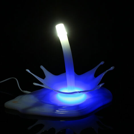 Eosnow Lumière colorée portative de fond blanc de décoration économiseuse d'énergie, lampe de bouteille de vin pour la barre (1/5)