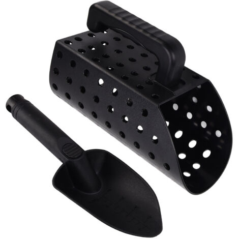 Pelle de détection de métaux, tamis à sable polyvalent léger et efficace en ABS, pour enfants et adultes (1/5)