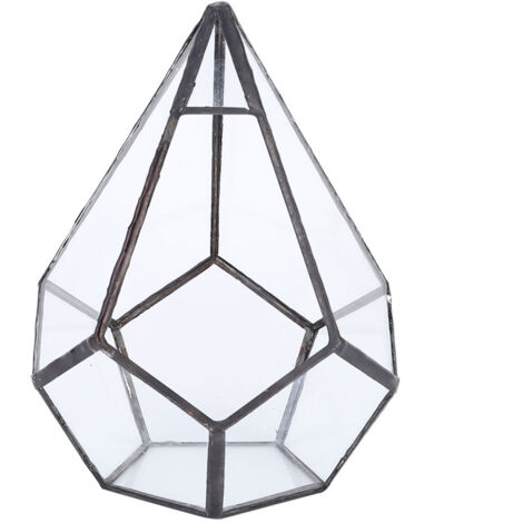 Eosnow légant forme géométrique pot de fleurs verre plante jardinière plantes succulentes conteneur décoration (1/5)