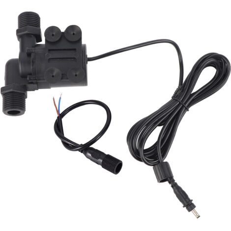 Eosnow Pompe de Circulation d'eau solaire DC 12V, moteur sans balais, 600L/H, prise étanche IP68 (1/5)