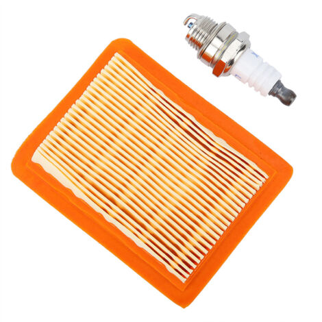Eosnow Kit de service de bougie d'allumage de filtre à air pour débroussailleuse Stihl FS120 FS200 et FS250 (1/7)
