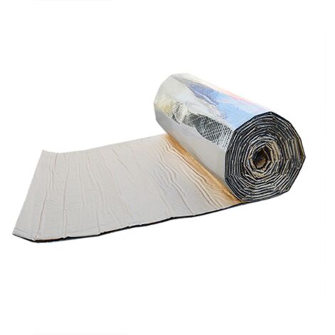 Eosnow Tapis d'isolation anti-bruit de chaleur de pare-feu de camion de voiture automatique de 6mm 500x2000mm 20〃x79〃 (1/5)