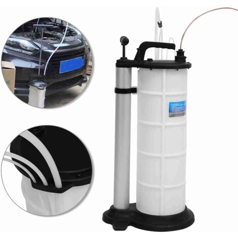 Eosnow Pompe d'extraction par aspiration d'eau et d'huile usagée 9 L, transfert de fluide sous vide, fonctionnement manuel (1/5)