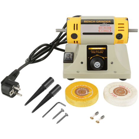 Eosnow Machine de polissage de broyeur électrique 220V 350W, prise ue, moteur de tour dentaire pour bijoux (1/5)