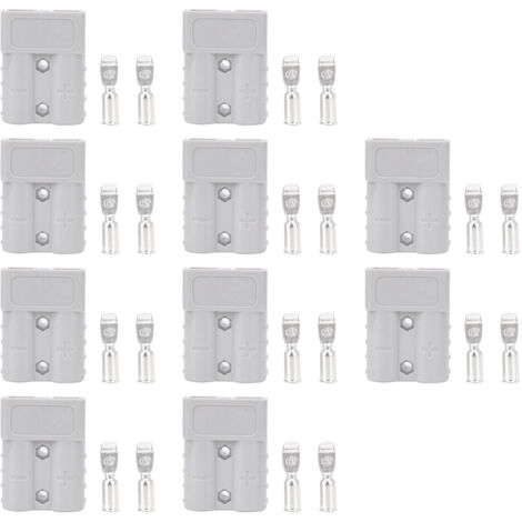 Eosnow Connecteur d'alimentation de batterie, 10 pièces, 50A, 600V, 16 mm2, 6awg, borne de cable (1/5)