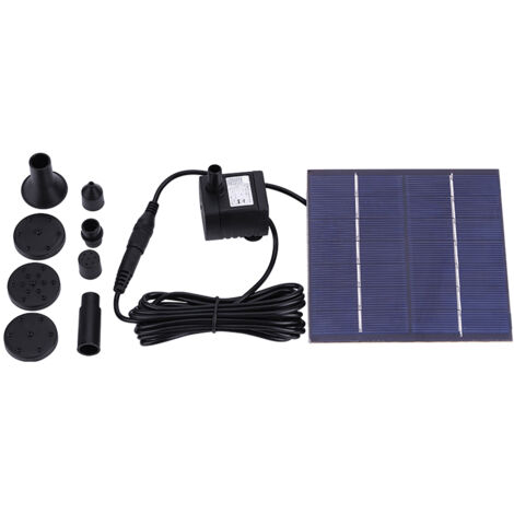 Eosnow Pompe à eau de fontaine à énergie solaire, pour jardin, étang, piscine, aquarium