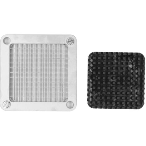 Eosnow Lame de coupe-frites commerciale en acier inoxydable, Machine manuelle de découpe de pommes de terre pour concombre, aubergine, carotte 6mm/0,24 pouces (1/5)
