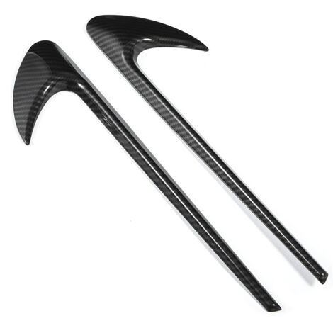 Eosnow Autocollants de décoration de garde-boue de voiture, Style Fiber de carbone, adaptés à Mercedes Benz CES CLS classe W205 W213
