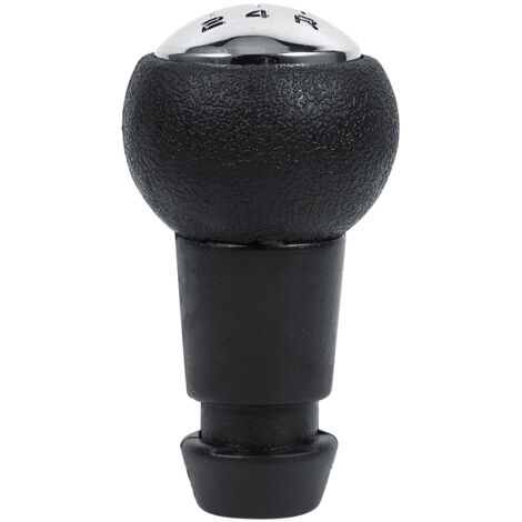 Eosnow Pommeau de levier de vitesse universel noir pour voiture, 5 vitesses, manuel pour Peugeot 307 (1/5)