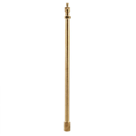 Eosnow Poteau d'extension de tige de Valve de pneu automatique en laiton, bouchons d'extension, alésage droit 200 mm (1/5)