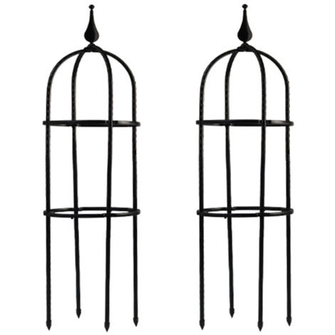 Eosnow support de fleurs,Tuteur pour végétaux，Ensemble de supports pour plantes grimpantes (1/5)
