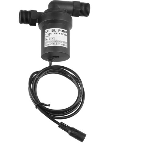 Pompe à eau solaire haute température sans balais, 12V, 10W DC, pour le pompage par Circulation