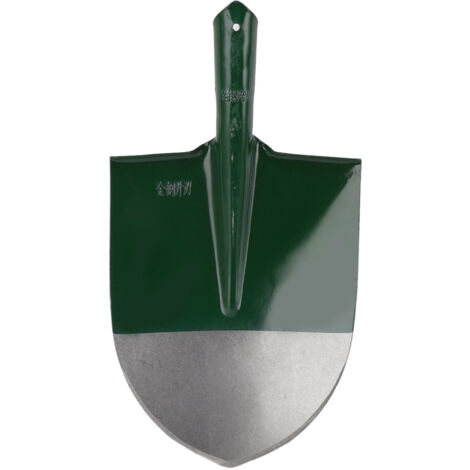 Eosnow Pelle à creuser tête de remplacement ronde pointue jardinage cendres maison cour outil de jardin en acier au manganèse (1/5)