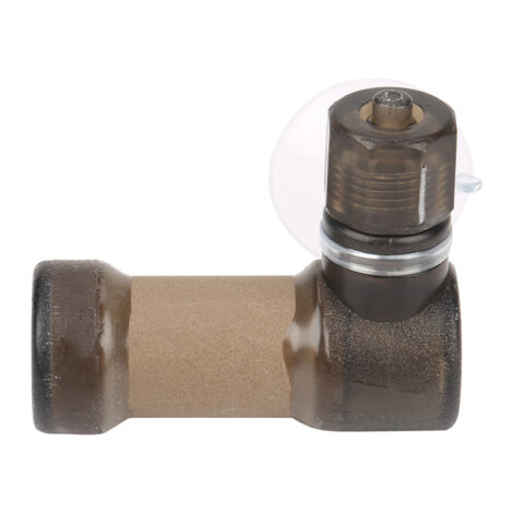 Atomiseur de CO2 à diffuseur de dioxyde de carbone facile pour équipement d'aquarium Super Fish Tank(Brown, L) (1/5)