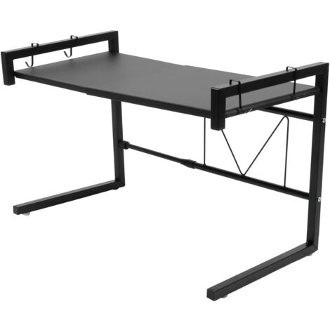 Eosnow Support télescopique noir pour four à micro-ondes, étagère de rangement de cuisine, support multifonctionnel pour la maison (1/5)