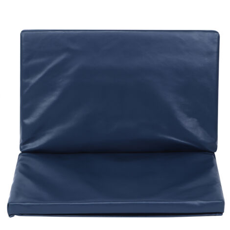 Repose-pieds pour pédale de fauteuil roulant handicapé, coussin élévateur, coussin de jambe, accessoire de protection (16x20x1 pouces, bleu)