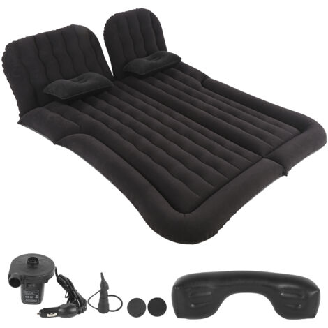 Eosnow Pompe de gonflage électrique pour matelas pneumatique 12 V avec surface de flocage pour SUV MPV RVNoir (1/5)