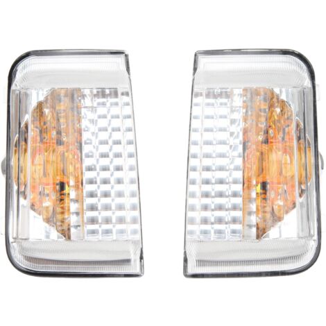 Eosnow Couvercle de rétroviseur latéral 6325.H0, couvercle d'objectif de lampe indicateur de rétroviseur latéral pour Fiat Ducato 2006 à 2023 (1/5)