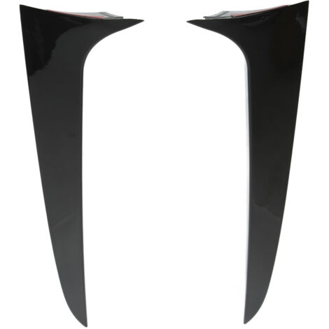 Eosnow Paire de becquet latéral de fenêtre arrière, aile gauche droite de remplacement noir brillant pour X3 F25 2011 – 2017 (1/5)