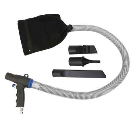 Eosnow Pistolet d'aspiration d'air, compresseur en plastique ABS non lache ni rouillé, longue durée de service. Faible consommation pour le nettoyage des débris emportés par le vent (1/5)
