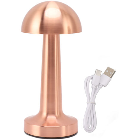 Eosnow Lampe de Table champignon, lampe de chevet Rechargeable, gradation continue, commande tactile, décoration de la maison (1/5)