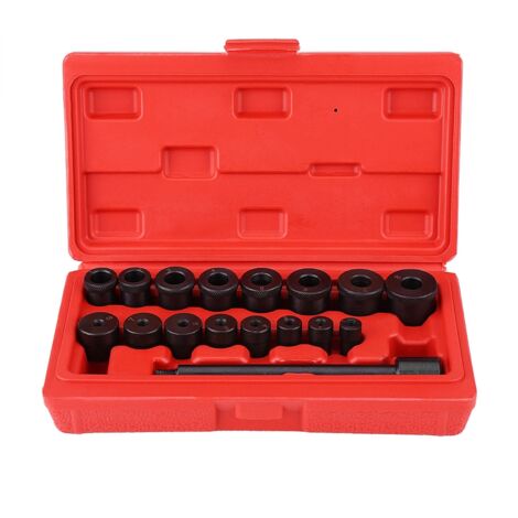 Eosnow Kit d'outils d'embrayage à mandrin de centrage, outil d'installation d'embrayage, ensemble de colonne de couplage 17 pièces (1/5)