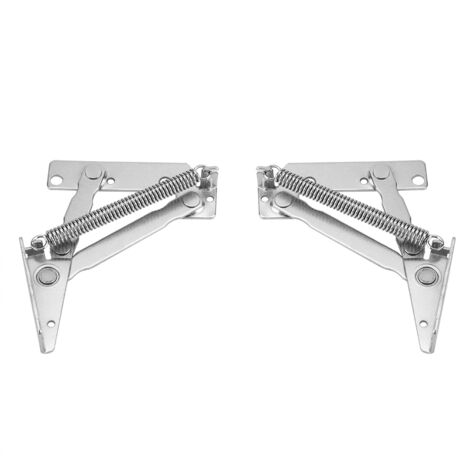 Charnière à ressort de levage Durable en acier, 2 pièces/ensemble, pour armoire, placard, porte de garde-robe (1/5)
