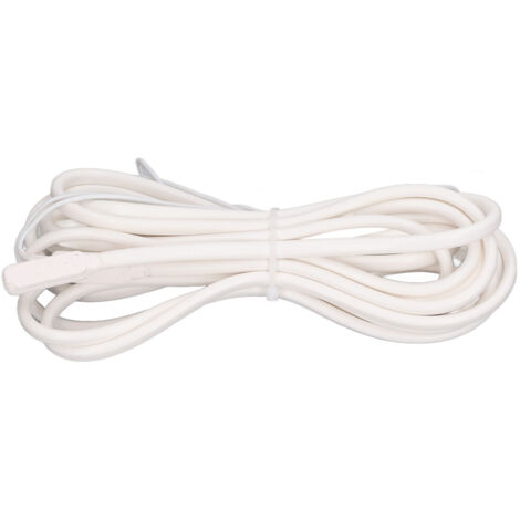 Eosnow Câble de chaleur du tuyau 5m Caoutchouc de silicone 200W 70 ℃ Moule de compression intégrée Chauffage de glaçage AC220V (1/5)