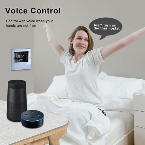 Kalopsia Ouvre Rideau Automatique: 3-en-1 WiFi Bluetooth Télécommande Intelligent Robot de Rideau 3 Rails de Rideaux Moteur de Rideau Silencieux Rideau Electrique Interieur pour Google Home Alexa