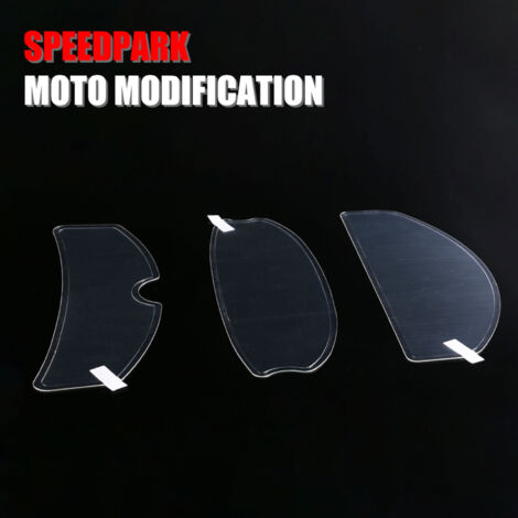 Film Anti-Pluie Transparent Pour Casques Moto HJC K3 K4 AX8 - Protection Écran Visage Pare-Pluie Anti-Buée Visibilité Maximale Par Temps De Pluie