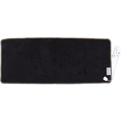 Eosnow Couverture chauffée à lalacte à flanelle douce Multifinection constante de température constante chauffage électrique pour le bureau à domicile