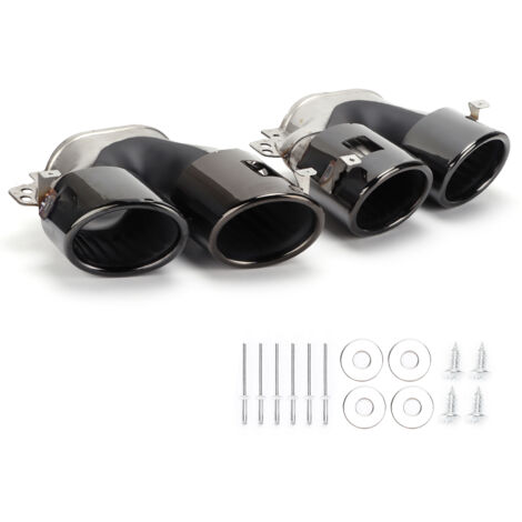 Embout Chromé Universel Embout D'echappement De Voiture En Acier Inox 55mm Chrome Universel Embout Pour Pot D'echappement Embout Chromé Universel Embout D'echappement De Voiture En Acier Inox 55mm Chrome Universel Embout Pour Pot D'echappement