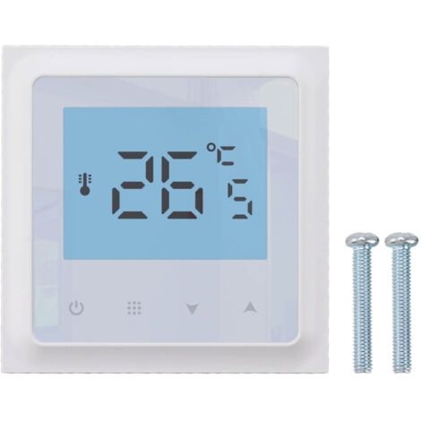 Eosnow Thermostat numérique AC 90-240V, contrôle précis, programmation de bricolage, chauffage par le sol pour poêle mural (1/5)