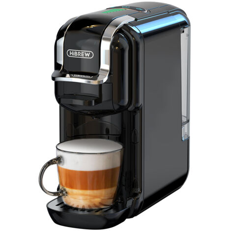 Cafetière multi-capsules 5 en 1 – Préparation café chaud/froid – Compatible Kcup, ESE, café moulu – 19 bars, 1450W, préchauffage 35s