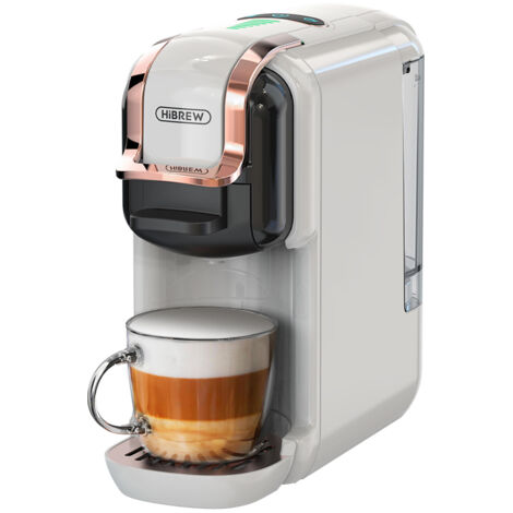 Cafetière multi-capsules 5 en 1 – Préparation café chaud et froid – Compatible Kcup, Nes, DG – Réservoir 600ml – 1450W, 19 Bar