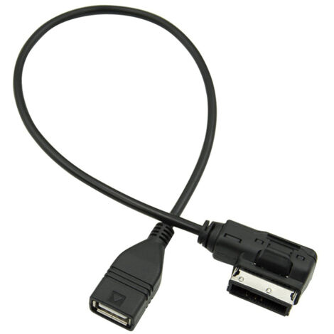 Eosnow Adaptateur de cable USB pour Interface musicale AMI MMI AUX MP3, pour Q5 Q7 R8 A3 A4 A5 A6 (1/5)