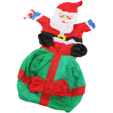 Décoration De Noël Gonflable HOOJO 2,5m Boîte Aux Lettres Lumineuse DEL