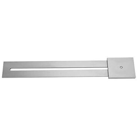 Règle En Acier Inoxydable épaisse 4 Mm/5 Mm – Précise Et Robuste Pour étudiants, Ingénieurs Et Bricolage