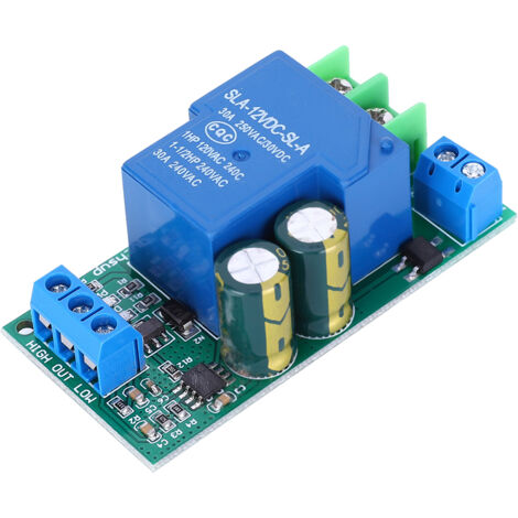 Eosnow Contrôleur automatique de niveau d'eau LC55B01 AC/DC12V 30A, interrupteur de liquide d'aquarium (1/5)