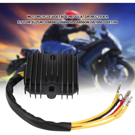 Raddrizzatore Regolatore Di Tensione Per Moto SUZUKI – Modelli GS850, GSX750, GS450, GS550, GS1000, 12V, Plug-and-play Con Dissipatore