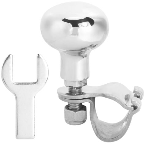 Eosnow Pommeau de volant en acier inoxydable 316, poignée à boule, accessoire pour bateau (1/5)