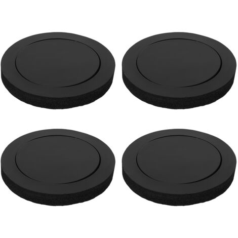4 pièces de garniture de porte, isolation phonique en coton, accessoires pour haut-parleurs de voiture avec anneau de basses