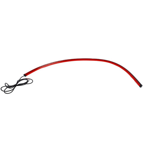 Troisième Feu Stop LED Flexible 100cm - Barre Lumineuse Rouge Étanchéité IP67 Universelle Voiture