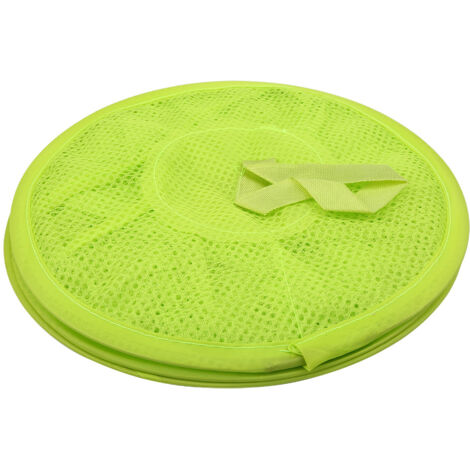 Eosnow Support sec multicouche pliable suspendu en maille, panier de rangement pour jouets, sous-vêtements, Cage de rangement verte (1/4)