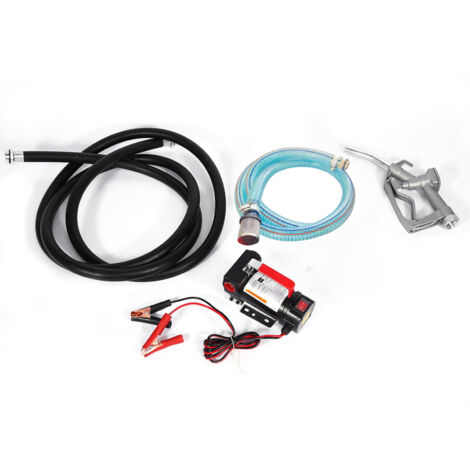 Eosnow Extracteur de fluide Diesel électrique 12V, pompe de transfert d'huile automatique avec buse de carburant, nouvelle collection (1/5)